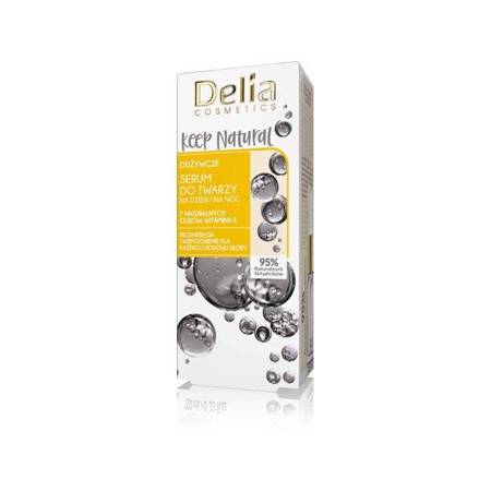 Delia Odżywcze Serum do twarzy na dzień i noc z naturalnych olejów 10ml