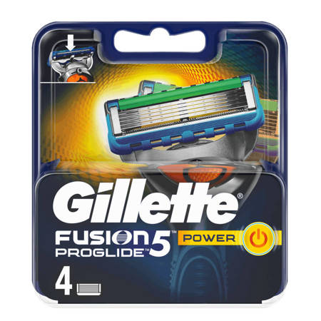 Gillette Fusion 5 Proglide Power Wkład do maszynki 4 szt.
